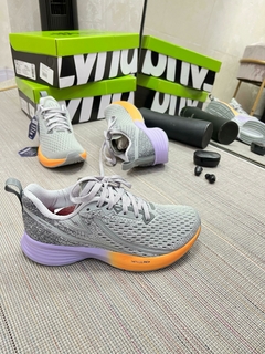 TENIS LYND GRAVIT FLUX 2 CINZA PURPLE LARANJA - comprar online