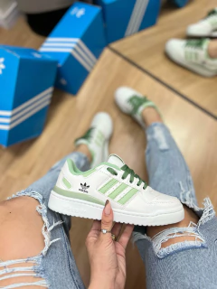 FORUM WOOD BRANCO VERDE CLARO - TenisVel