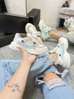 SNEAKER OFF WHITE AZUL BB TS1041 na internet