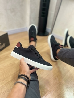TENIS RDL3772 PRETO OFF WHITE - TenisVel