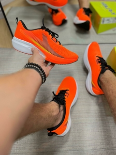 TENIS LYND Y-FLASH LARANJA BRANCO na internet