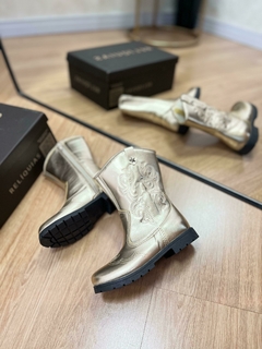 INFANTIL - BOTA TEXANA DOURADA na internet