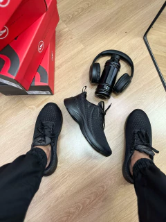 TENIS LYND SPOTH PRETO PRETO - loja online