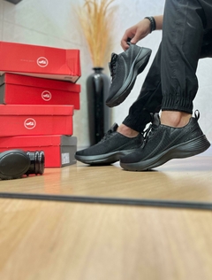 TENIS LYND SPOTH PRETO PRETO - TenisVel