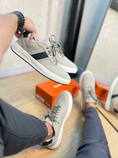 TENIS STRIKE LANDS CINZA - 4510205A - TenisVel