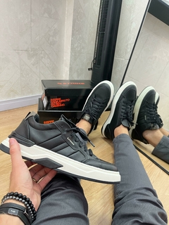 TENIS STRIKE SPACE PRETO BRANCO - 4510105A na internet