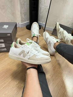 TENIS NB CT500 BRANCO BEGE VERDE - TenisVel