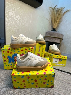 INFANTIL - TENIS NILQI MINI SAMBA OFF WHITE na internet