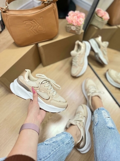 SNEAKER ZAPY NUDE ROSE 5048N - TenisVel