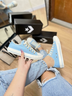 ALLSTAR AZUL BB TECIDO na internet