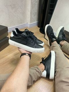 TENIS RDL LIVING AD PRETO BRANCO CORINO - loja online