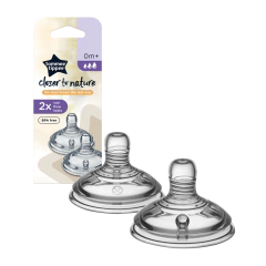 Tetina Tommee Tippee X2 Unidades Flujo Lento, Variable, Medio Y Rápido - Tommee Tippee Argentina