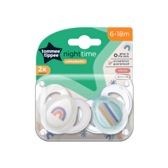 Chupetes Night Time 6-18 Meses Tommee Tippee en internet