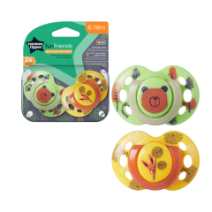 Chupetes Fun Friends 6-18 Meses Tommee Tippee - comprar online