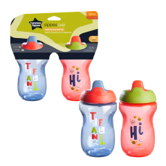Vasos 300 ml Sippee Blue & Red Tommee Tippee - comprar online