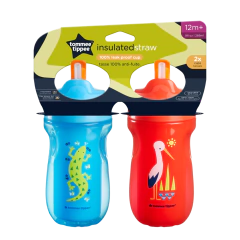 Vasos Straw Cup 260ml Tommee Tippee