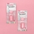 Discos de Expansión 24mm Corazón x 8pcs Rosa