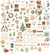 Die cuts HOLLY JOLLY