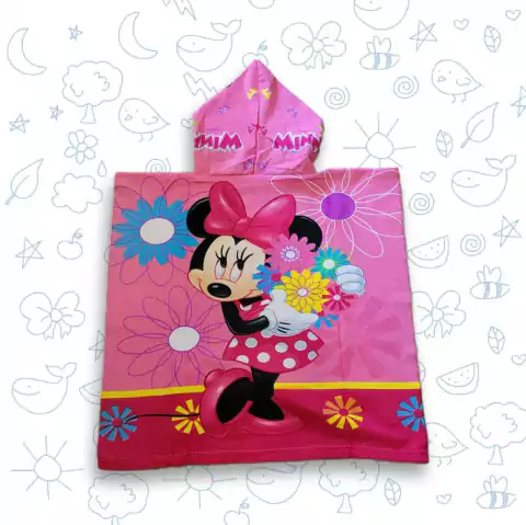 Toallón Ponchito Minnie
