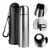 319637-Termo Bala Acero Inoxidable X1 L Doble Capa Térmica+ Estuche