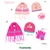 13920-Set Invierno Bufanda Guantes Gorro Lana Tejido Nenas