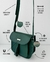Cartera Santina - Verde Inglés - - Roma Bags
