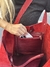 TOTEBAG VALENTINA - Cuero Bordo - Roma Bags