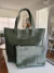 TOTEBAG VALENTINA - VERDE INGLÉS - - comprar online