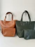 TOTEBAG VALENTINA - VERDE INGLÉS - - comprar online