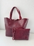 TOTEBAG VALENTINA - Cuero Bordo