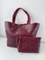 TOTEBAG VALENTINA - Cuero Bordo