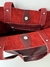 TOTEBAG VALENTINA - Cuero Bordo - Roma Bags