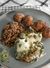 Falafel, arroz thai y brócoli gratinado - comprar online