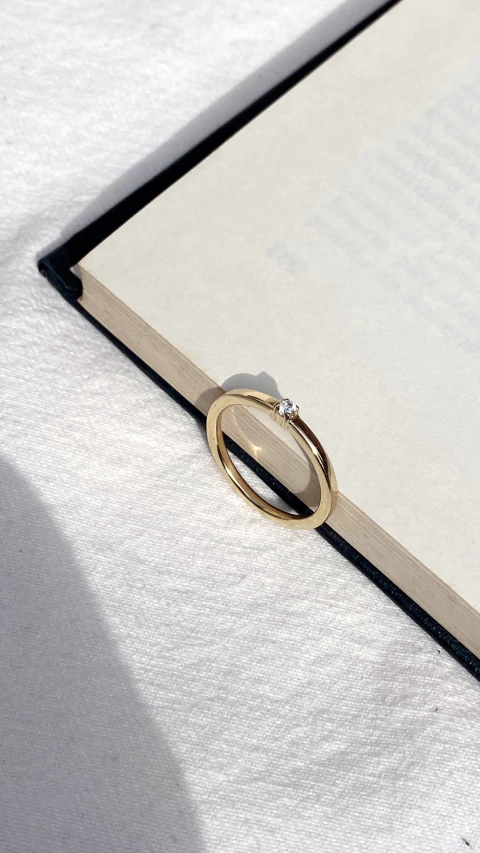 Solitário Alice Ouro 10k - comprar online