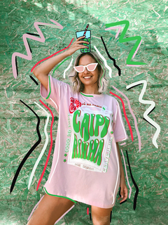 T-shirt Caipirinha Rosa