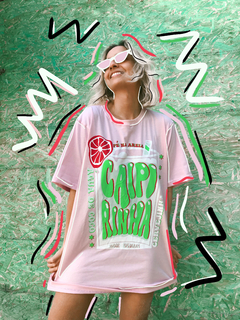 T-shirt Caipirinha Rosa - comprar online