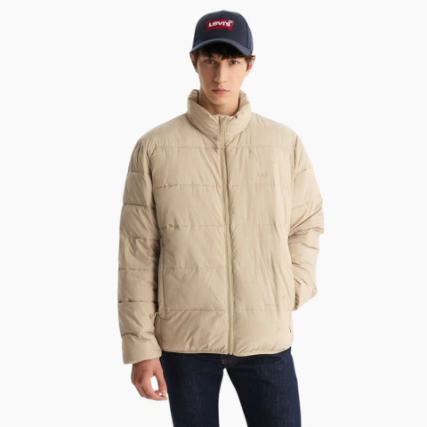 Campera Levis Puffer Canelon Ancho - comprar online