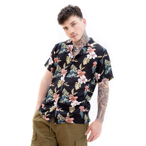 Camisa Fibrana Flores Daily