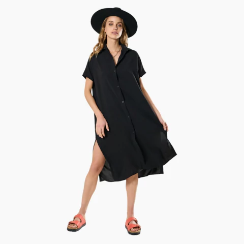 Camisa Santa Bohemia Lamas Larga