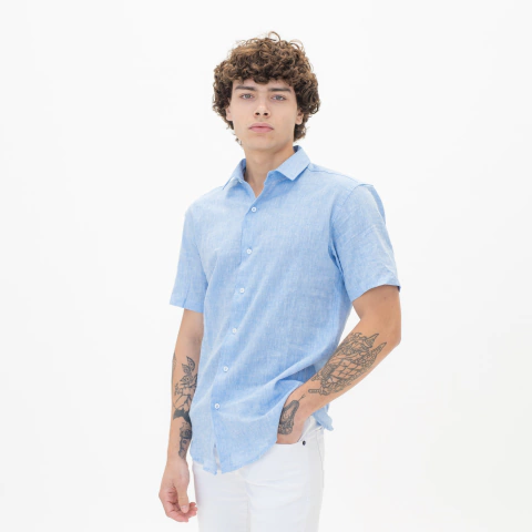 Camisa Mangas Cortas Lino Daily