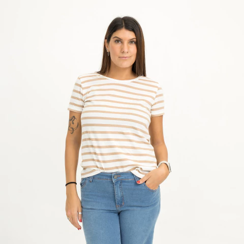 Remera Wamu Rayada Horizontal - comprar online