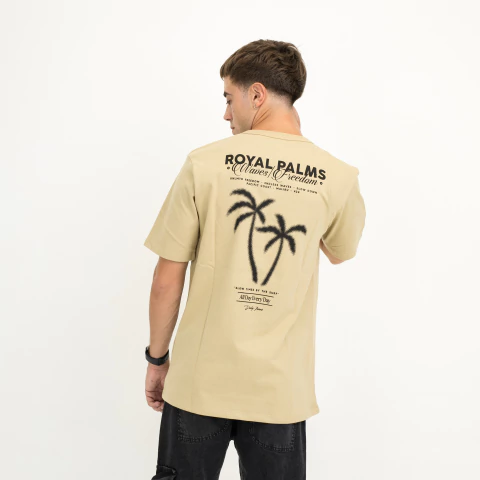 Remera Daily Over Royal Palms - comprar online