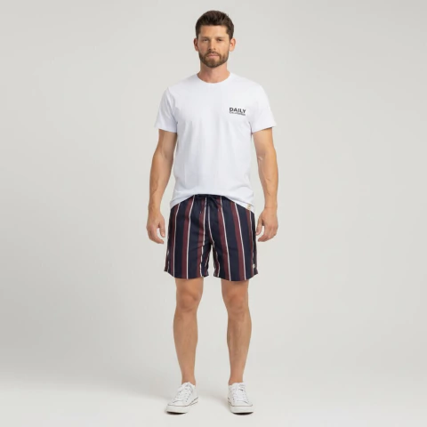 Short De Baño Daily Bora Franjas - comprar online
