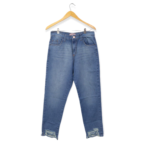 Jean Harley Con Rotura En Bota Wamu