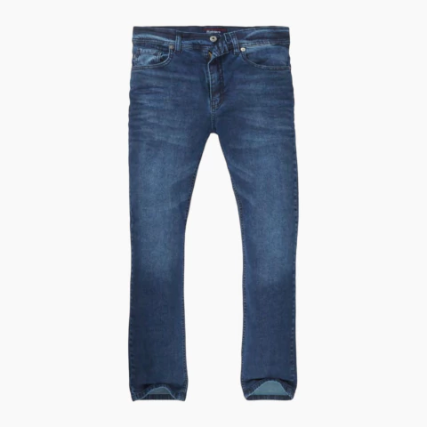 Jean Recto Big Perm Deep Blue Raiders