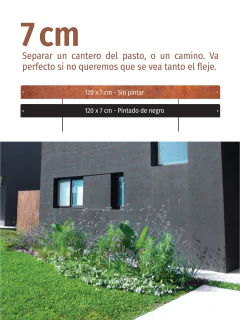 Fleje 7 cm de alto en internet