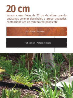 Fleje 20 cm de alto en internet