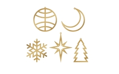 Set adornos Navideños (pack de 5)
