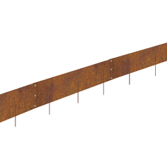 Fleje de 15x150 cm de 3,2 mm - Negro - Elevate