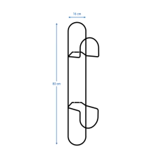Portamanguera para Pared - Elevate